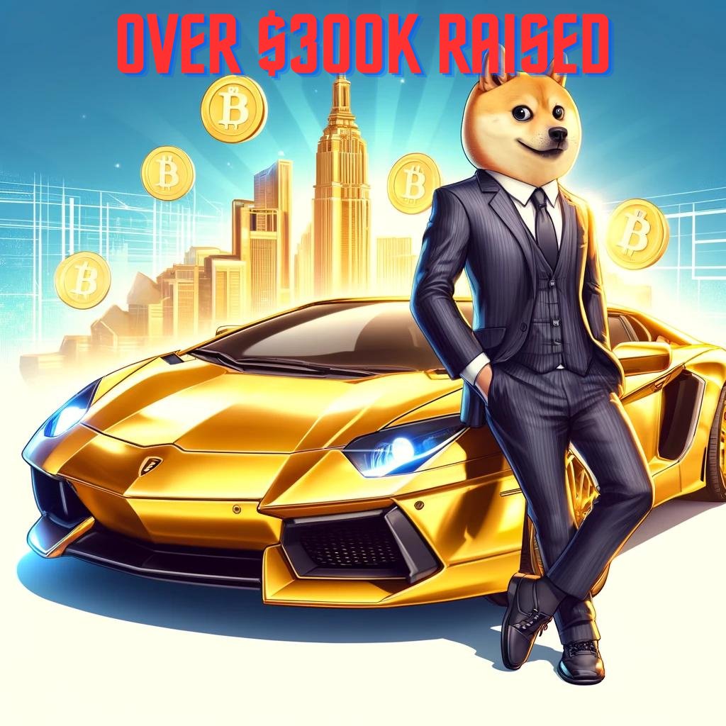 DOGEPRENEUR Soars Past $300,000 Milestone! 🚀 Our adventure has launched spectacularly! 💥 We've surpassed $300,000 in funds raised, achieving our first major milestone! 🐶👏 Keep watching as we continue to exceed expectations! 🎉