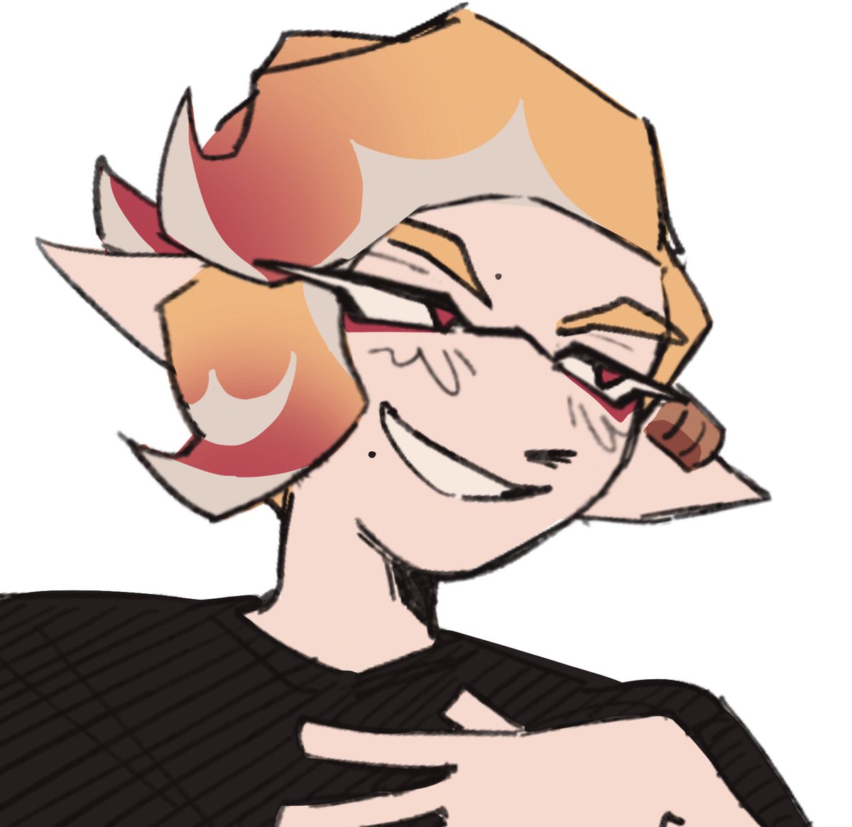 qevillous's tweet photo. emperor redesign yay coughs #splatoon https://t.co/vAgw5QgYPj