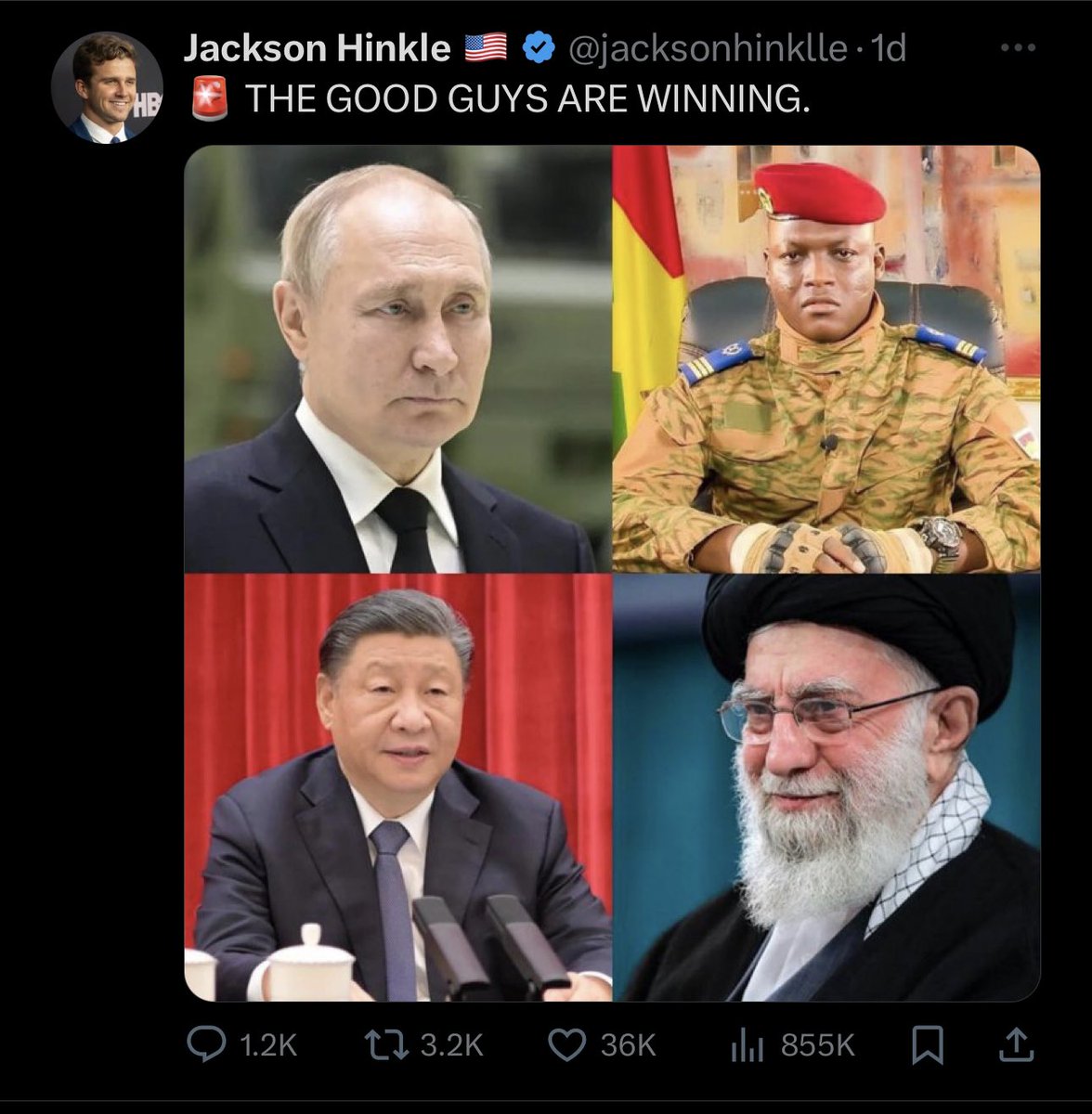 Jackson Hinkle’s posts are so dangerous and false he gets community noted on a daily basis, multiple times per post. He openly supports terrorists and enemies of the USA. But NYTimes just did a whole piece on him, legitimizing his virulent and dangerous platform.…