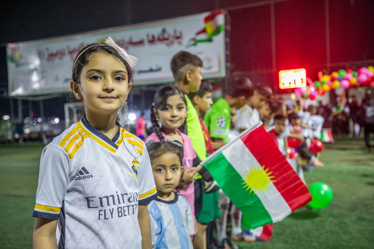 The annual football tournament is on in Domiz refugee camp!⚽️ More than a pastime, sport has the power to restore normalcy to children whose lives were disrupted by forced displacement. Thanks to authorities in Dohuk, Iraq, UNHCR + partners, this event brings joy to refugees.