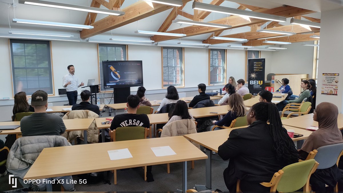 Yesterday in <a href="/UoB_Enterprise/">Buckingham Enterprise & Innovation Unit</a> &amp; Innovation Unit Hub at <a href="/UniOfBuckingham/">The University of Buckingham</a>, <a href="/Ryan_L_K/">Ryan Kerstein 💙</a>, Stefan Hudson, Shouny Mora &amp; I launched an SSC in #Clinical_Innovation &amp; Enterprise with 22 third year Buckingham Medical Students &amp; 8 fourteen/fifteen year old students from Milton Keynes Academy