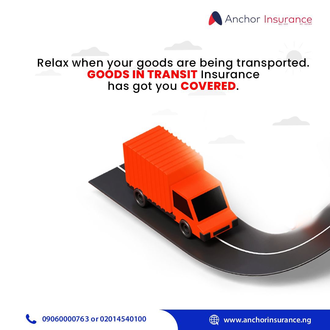 Relax! You don’t need to stress yourself when your goods are being transported. Let us carry the risk of unforeseen circumstances.

#nigerianinsurance #generalinsurance #protectyourinvestment #peaceofmind #financialprotection #financialfreedom #goodsintransitinsurance