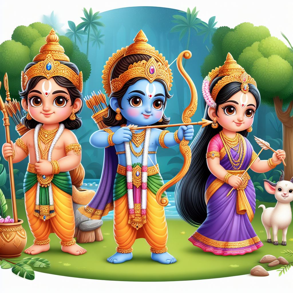 ARsiddipetme's tweet photo. "In the embrace of their bond, the world finds hope, courage, and compassion. 🤝"@siddipetme #DivineConnection #RamSeethaLaxmanFamily #Epictrio #sacredunity #Divineconnection https://t.co/MkRLOxsoYO
