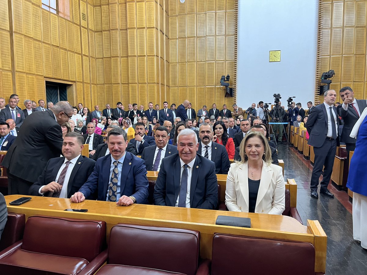 iozyavuz1963's tweet photo. MHP TBMM Grup Toplantımız İçin Liderimiz Sayın Devlet BAHÇELİ Beyin Teşriflerini Bekliyoruz. Grup Toplantımızın Hayırlara Vesile Olmasını Diliyorum. https://t.co/6ZHEBc9FUB