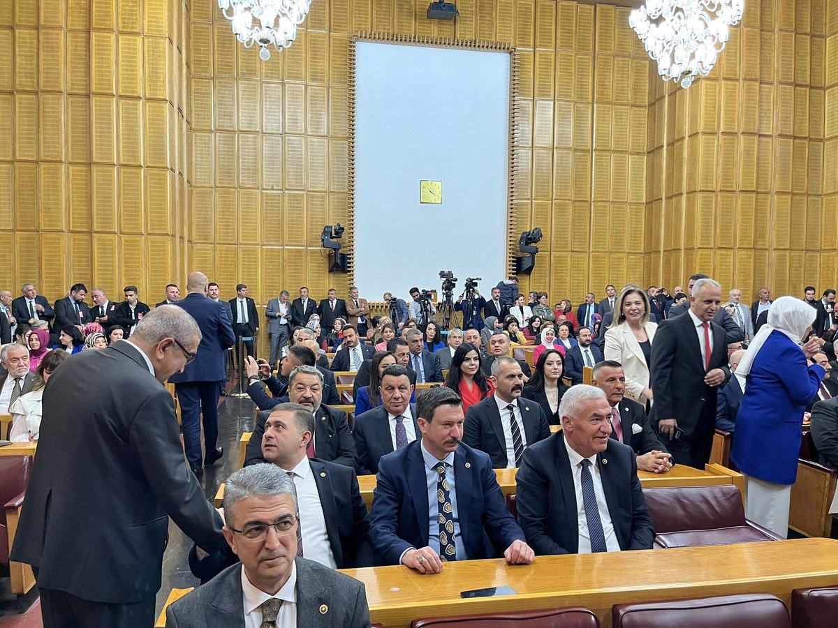 iozyavuz1963's tweet photo. MHP TBMM Grup Toplantımız İçin Liderimiz Sayın Devlet BAHÇELİ Beyin Teşriflerini Bekliyoruz. Grup Toplantımızın Hayırlara Vesile Olmasını Diliyorum. https://t.co/6ZHEBc9FUB