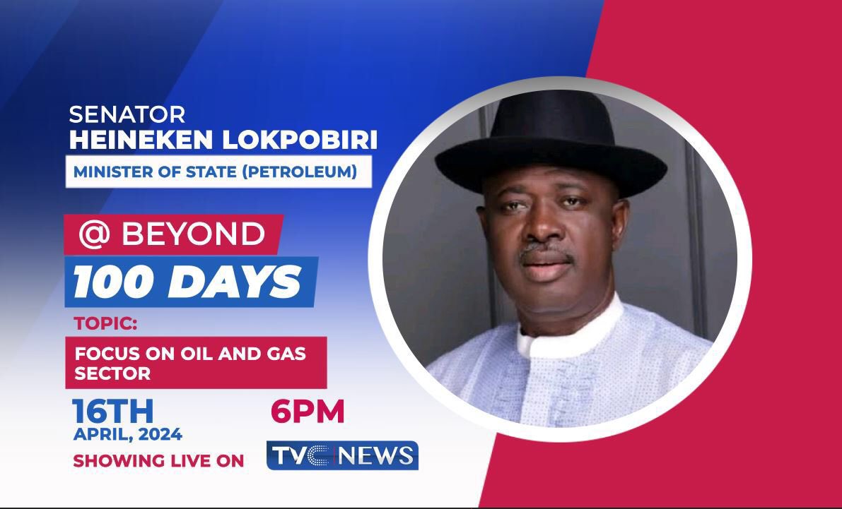 The Minister of State for Petroleum, @senlokpobiri will be live on @tvcnewsng later this evening to dissect our petrodollar issues and ways the present administration is tackling issues of theft. Don’t forget to tune in