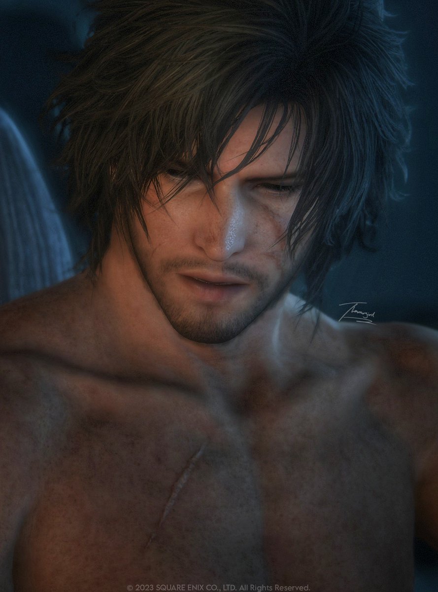 I'm so excited about what I'm uploading a naked Clive to 🍷

#Finalfantasy16 #CliveRosfield #FF16 #FFXVI  #Ifrit