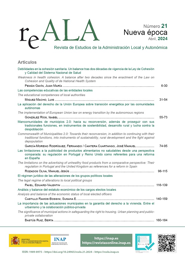 📢 Ya está disponible el nuevo número de la Revista de Estudios de la Administración Local y Autonómica.

👉REALA n.º 21. Nueva época. En línea y en abierto.

🔗revistasonline.inap.es/index.php/REALA
