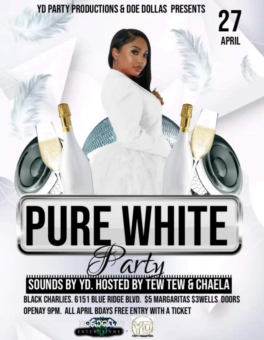 MillyWorld's tweet image. My bday weekend is set we goin all white