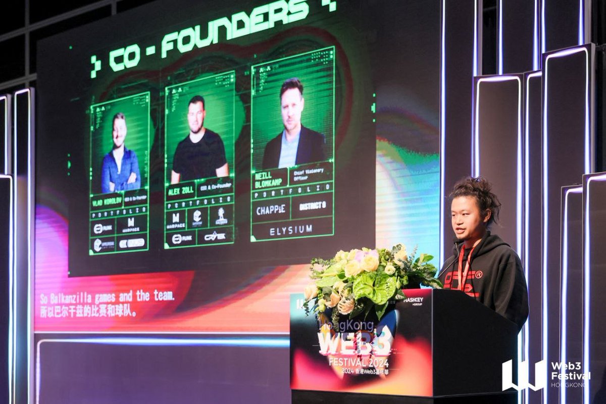 Jerry Liu @0xMetable, Chief Innovation Officer @GunzillaGames delved deeply into #Web3 game mechanics and economies at Hong Kong Web3 Festival 2024. Watch his keynote: youtube.com/watch?v=QEtDvg…