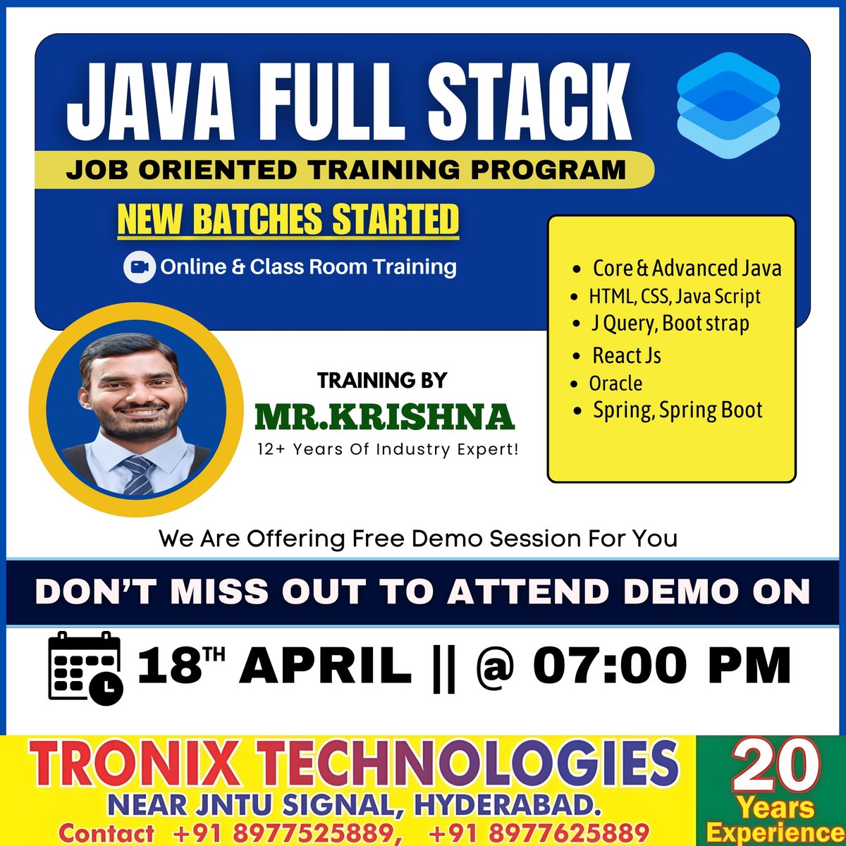 technologi14023's tweet photo. Don't Miss Out this Opportunity!
#python #pythonprogramming #pythonfullstack #pythontraining #pythontraininginstitute #pythoncourse #pythonlearning #django #pythonfullstackcourse #tronixtechnologies #javascript #java #javafullstackcourse #javatraining #Javatraininginstitute https://t.co/u3MqE1ypEW