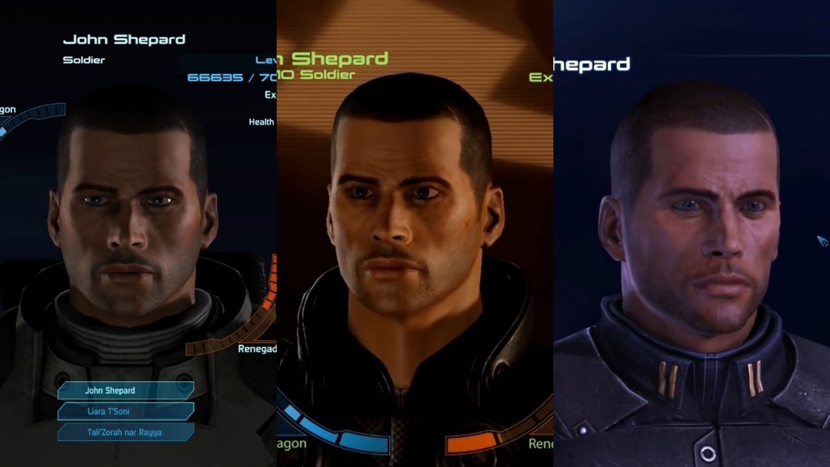 @n0tiddypunkgf @KrisWolfheart Gamers got very much owned by the Mass Effect trilogy. Not only have I discovered you play a different guy in each game, I've discovered who the other two are - Armistan Banes and Harris Fairchild of the MSV Hugo Gernsback #MassEffect twitter.com/llJOSEPHXll/st…