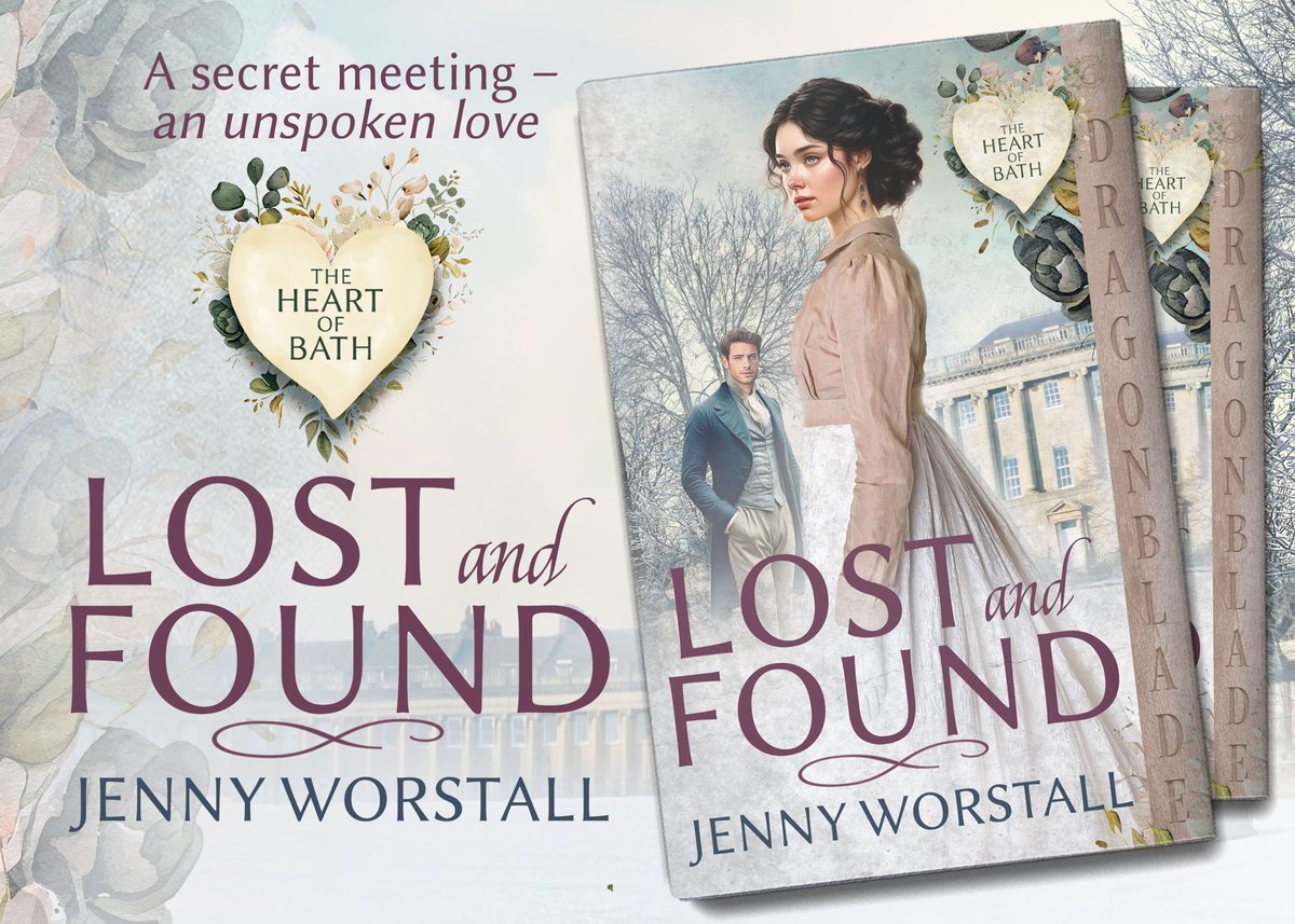 Lost and Found is now available for pre-order on Amazon for 78p!
amzn.to/4aIQw3M
A sweet romance set in Regency Bath...
#DragonbladePublishing
#TheHeartOfBath
#TuesNews @RNAtweets