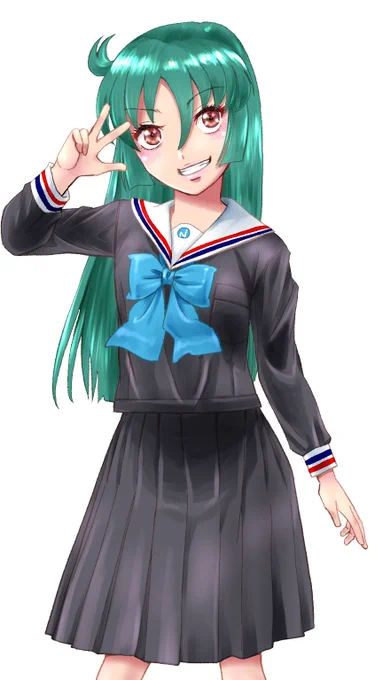 #これを見た人はセーラー服をTLに放流しよう 