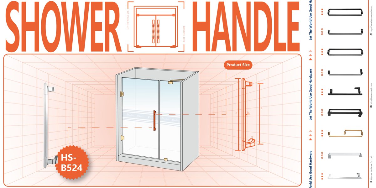 HardwareHostars's tweet photo. Hostars provides a wide range of hardware accessories for glass shower doors, perfectly matching any design needs for bathroom constructions or renovations, providing a one-stop glass shower door solution.

🔥Shower Handle https://t.co/wscgU6SEUL