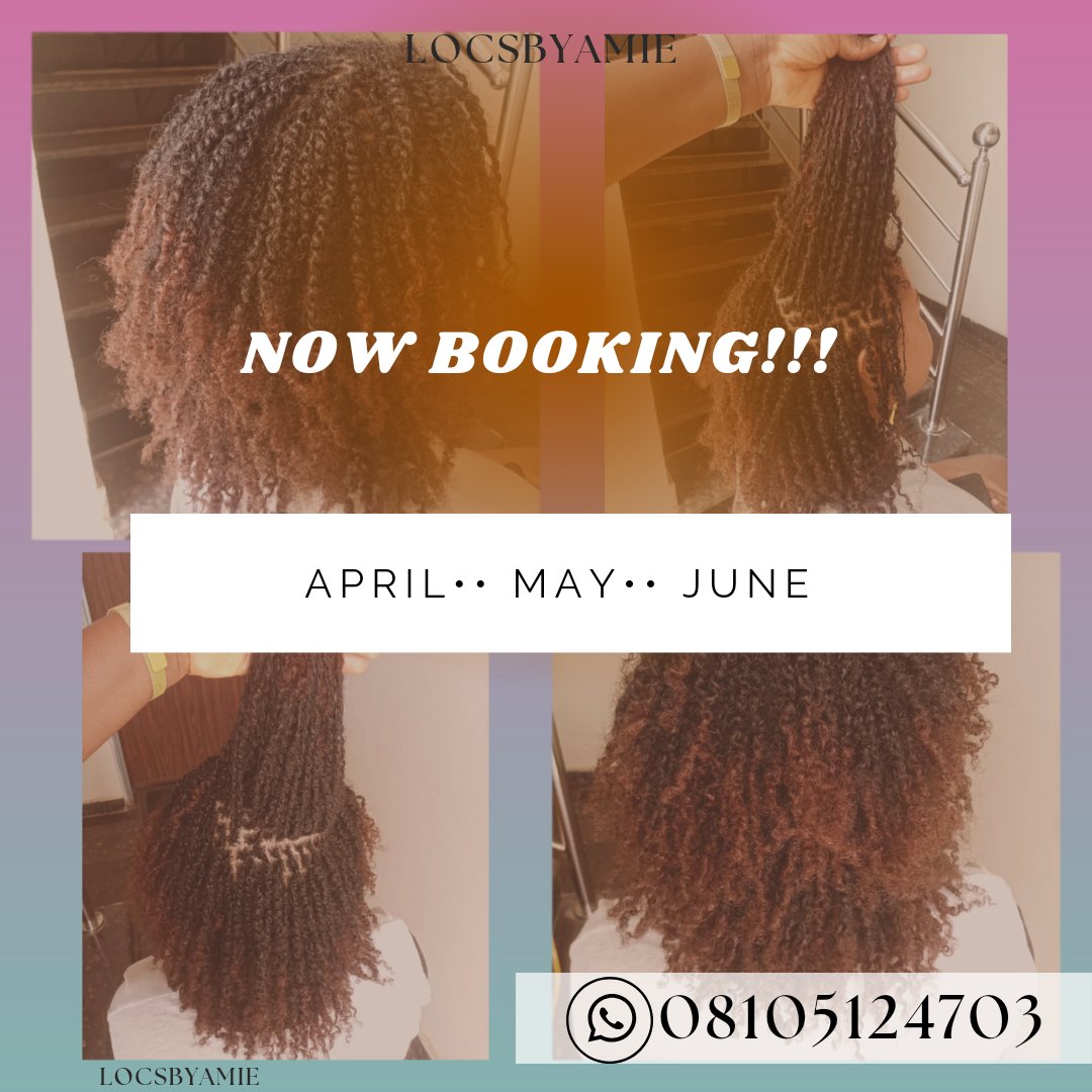 I'm a loctician (microlocs, sisterlocs installation & maintenance), natural hair consultant & stylist, healthy hair products vendor. 

Location: Abuja. 
Kindly check my page on Instagram @locsbyamie
 Thank you!