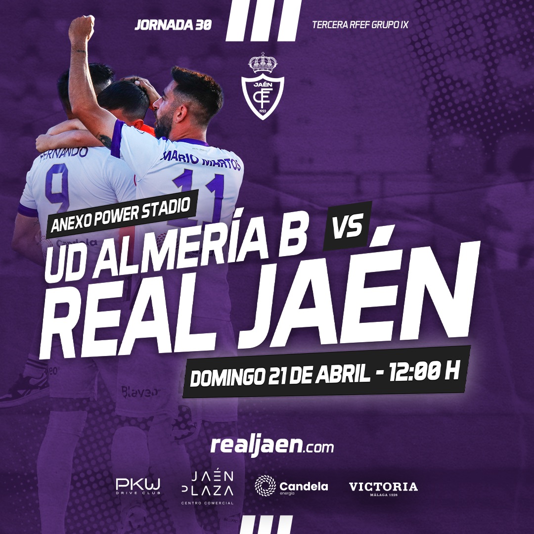 ᴘʀᴏ́xɪᴍᴏ ᴘᴀʀᴛɪᴅᴏ | U.D Almería B U.D Almería B 🆚 Real Jaén C.F 🏆 Jornada 30  🗓️ 21 Abril ⏰ 12:00 🏟️ Anexo Power Horse Stadium  #lucharemoshastaelfinal #proximopartido