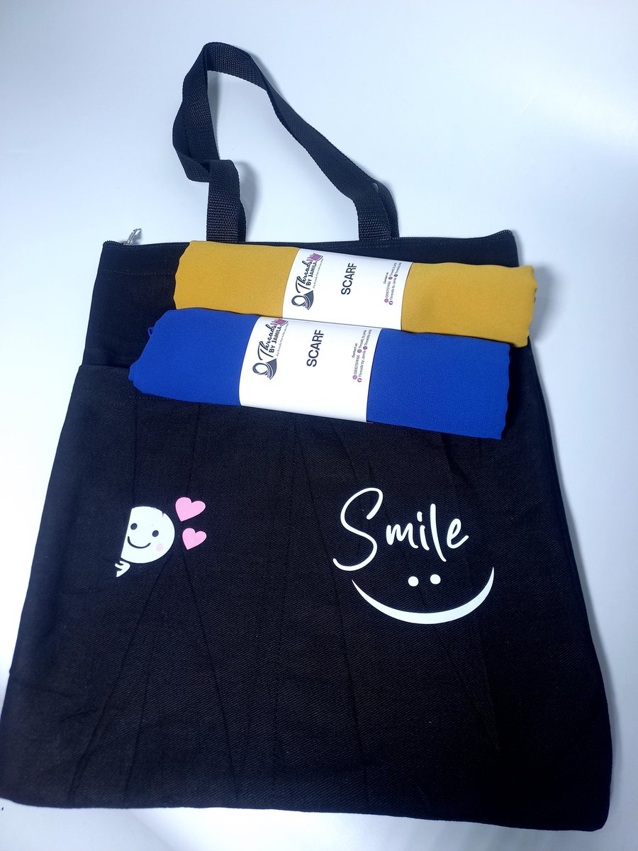 ThreadsbyJamila's tweet photo. THE ORDER vs THE REVIEW

We're available to take your scarf and tote bags order. Kindly send a Dm

Location: Ogun/Lagos
NATIONWIDE DELIVERY https://t.co/SoHxQ7PCbf
