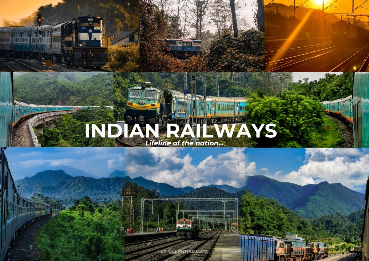 Happy 171st birthday to #IndianRailways ! Connecting destinations since 1853. A journey of progress, unity, and endless stories across the vast landscape of the Nation. #NFRailEnthusiasts @RailNf | @RailMinIndia