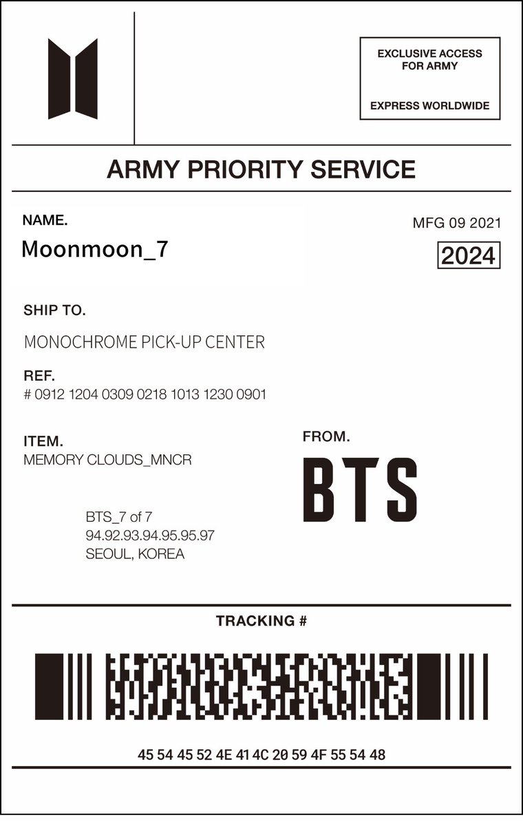 Bangtanxthetic's tweet photo. BTS BTS BTS
BTS IS COMING
ETERNAL YOUTH 
MONOCHROME IS COMING
#BTS #MNCR #MNCR_Logistics https://t.co/QDDWQMtC81