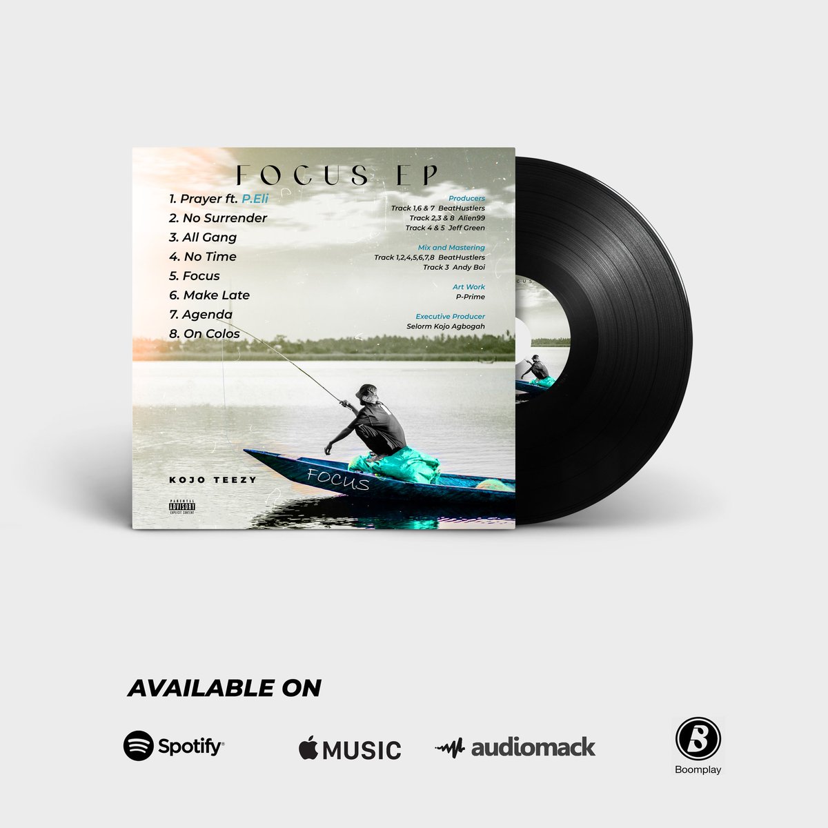 #FocusEp
My debut ep running thru Da 2nd week.
Available on all DSPs 👇
share.amuse.io/album/kojo-tee…

#VisitVolta #GhanaMusic #DaybreakHitz #MorningRadio #MorningShow #Spotify #AppleMusicTop10 #Albums #Lagos #Accra #Abuja #Naija