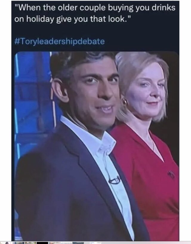 Never forget that Rishi Sunak was second choice after Liz Truss! Just let that sink in... 😳 #toriesout #ToryLies #GeneralElectionN0W