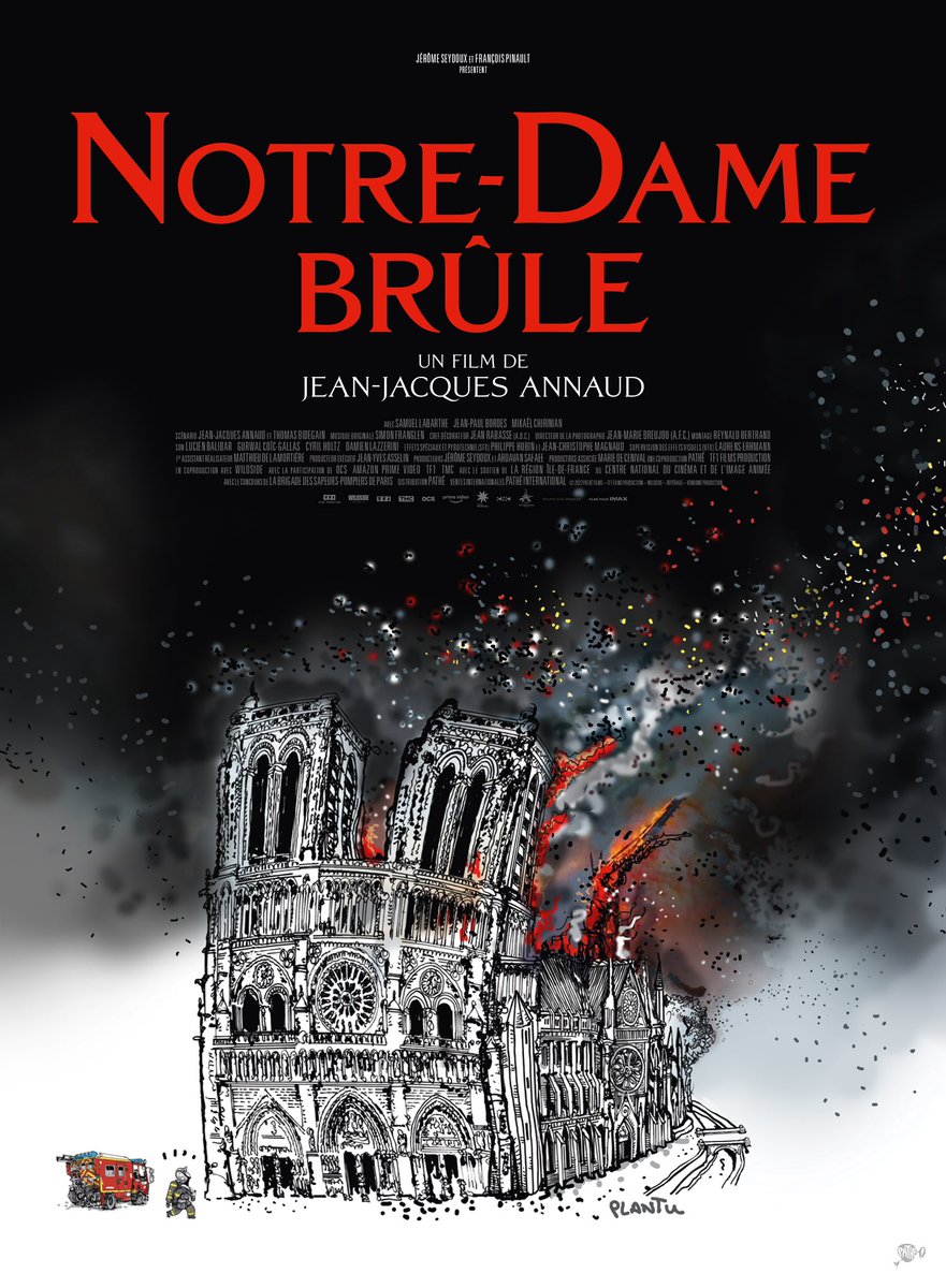 NOTRE-DAME : Il y a 5 ans. Merci aux pompiers ❤️