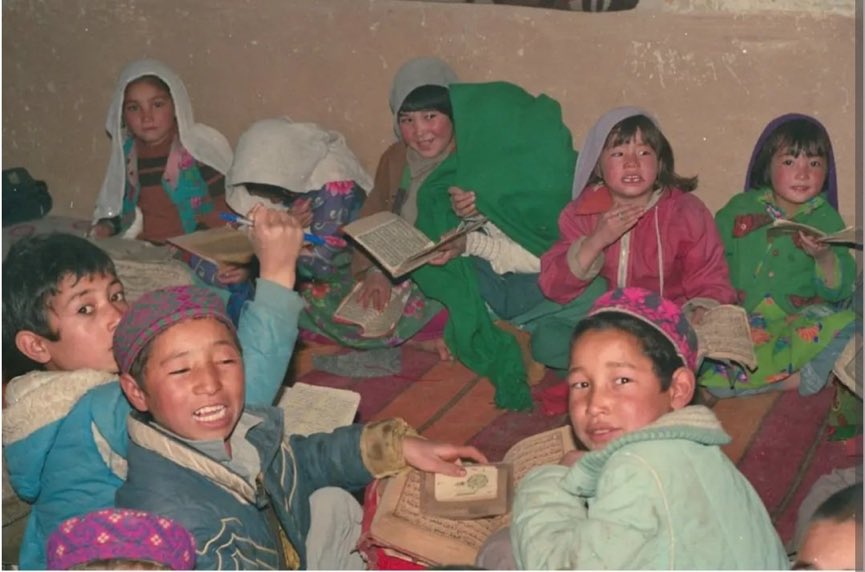 sitarah_m's tweet photo. Photo from the archives: Hazara children in Afghanistan https://t.co/ngO87127oG