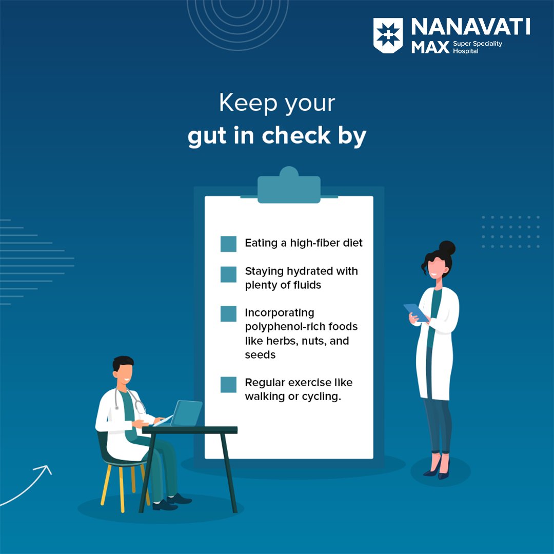 Unlock the secrets to a healthy gut in summer. Swipe to know more.

#GutHealth #Summer #NanavatiMaxHospital