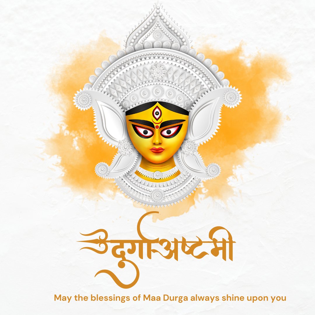आप सभी को श्री दुर्गा अष्टमी की हार्दिक शुभकामनाएं।🙏
#DurgaAshtami #Ashtami