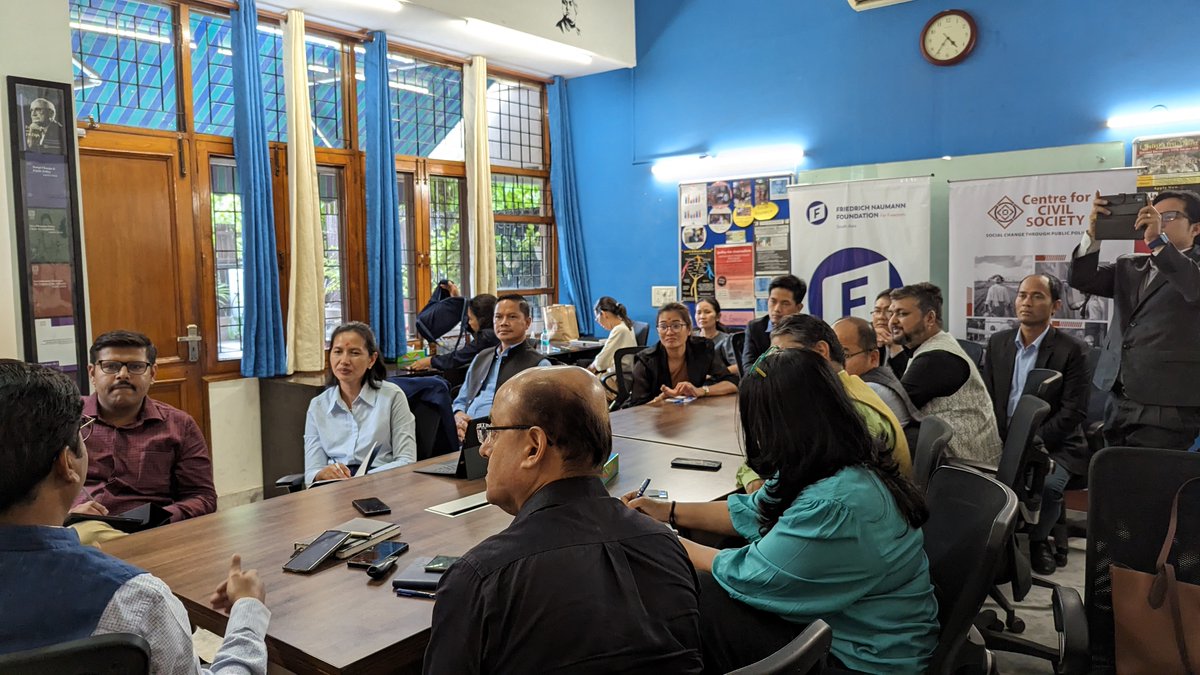 Centre for Civil Society held a roundtable on Blue Curriculum for Life with MoEYS, Cambodia, &amp; Budget Private School leaders. <a href="/NupurHasija/">Nupur Hasija</a>  from <a href="/FNFSouthAsia/">FNF South Asia</a>  Asia highlighted the necessity for such a curriculum