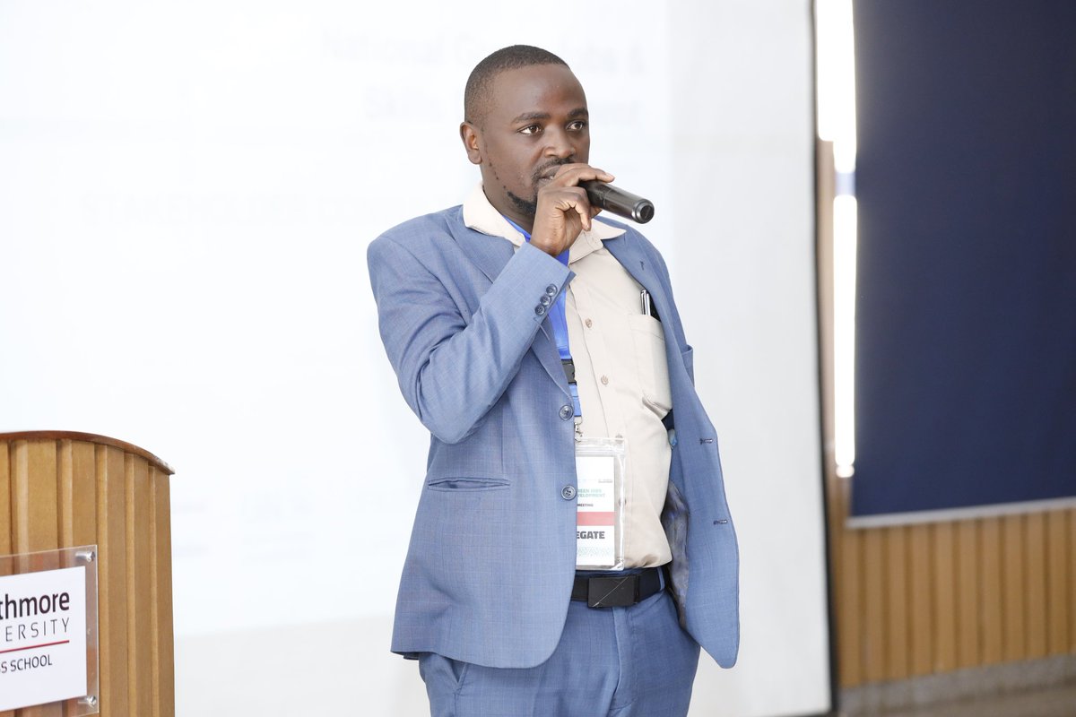 Opening Remarks at the Stakeholder Consultation Meeting happening today. 

As we prepare for the National Green Jobs and Skills Development Workshop on May 3rd, 2024 in Nairobi, key players from various sectors are coming together to discuss and consolidate findings from the