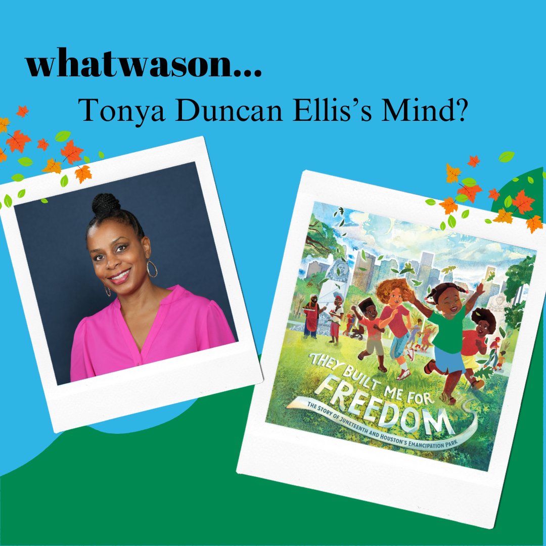 In celebration of THEY BUILT ME FOR FREEDOM, which releases on May 14, @TonyaDEllis stopped by to tell us What Was On her mind, desk & list of biggest challenges as she moved from writing a chapter book series to her debut picture book. whatwason.com/2024/04/16/ton… @HarperCollins