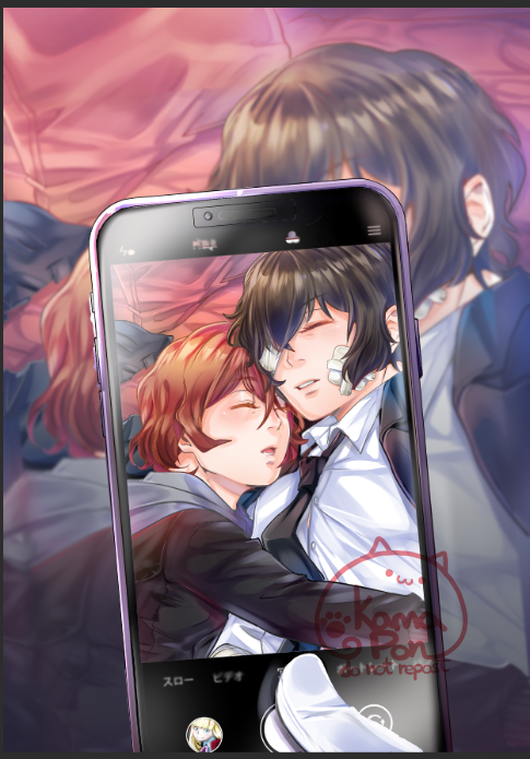 kamapon's tweet photo. Let the boys sleep
(Patre0n's illustration for March)
#bungoustraydogs #BSD #soukoku #neuh https://t.co/bTluExmmfO