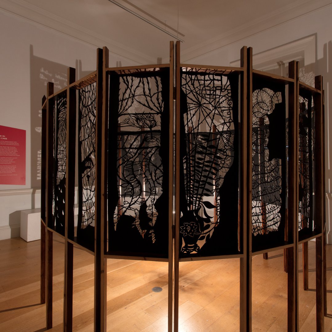 Step inside A Spirit Inside and explore how women and non-binary artists from over 100 years have used the notion of spirit in their art 🔮

Now open at Compton Verney: ow.ly/SY7550Rg7pr

📸 Installation view, A Spirit Inside. © Compton Verney, photo by Jamie Woodley