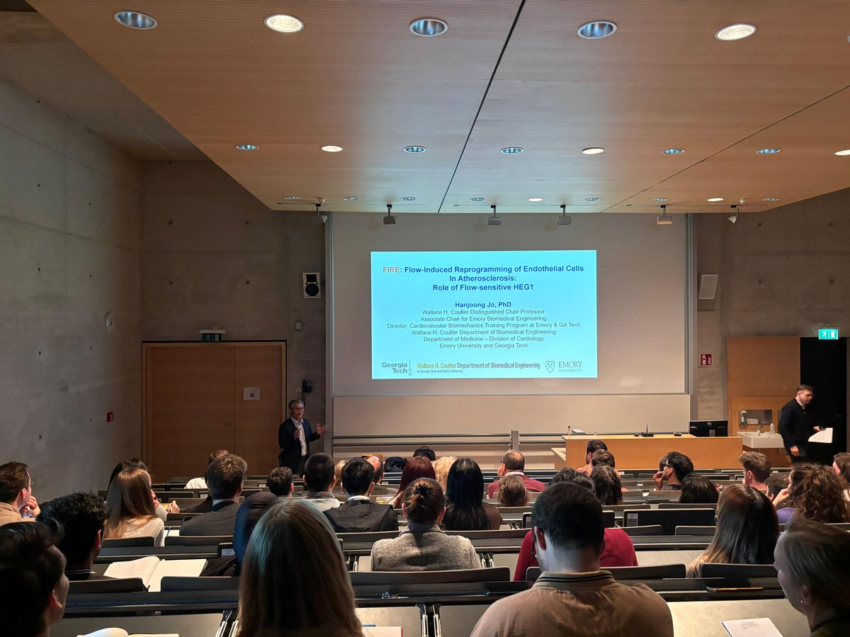 Thank you Hanjoong Jo from @EmoryUniversity and Georgia Institute of Technology for your great talk at the @SFB1531 Seminar Series yesterday! It was a pleasure for us to welcome you as our guest!