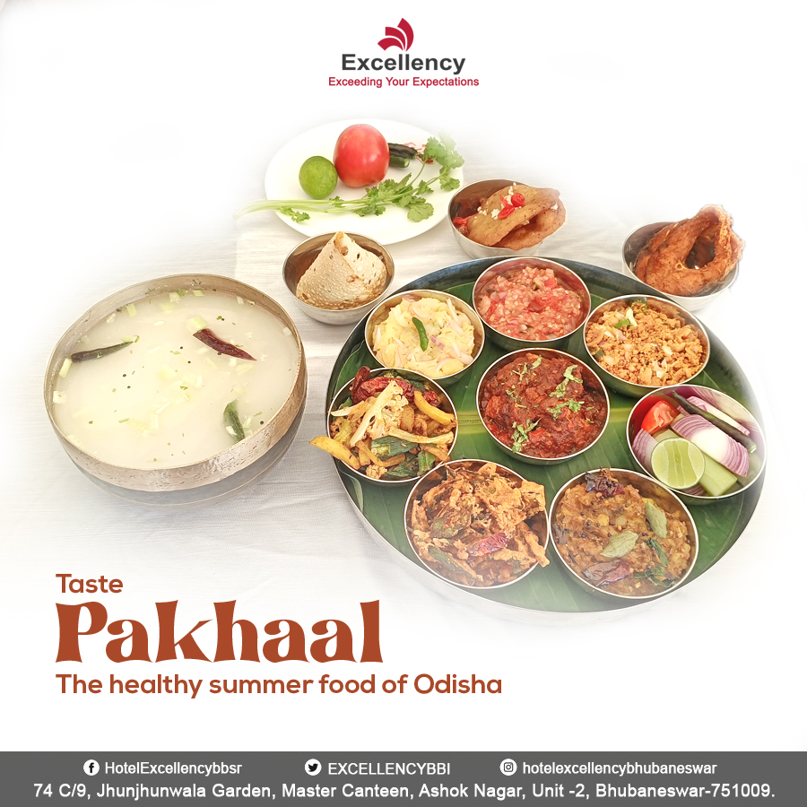Enjoy our spacial Pakhala - the tasty an healthy summer food of Odisha. #pakhala #pakhalaplatter #odishafoodie #food #foodie 
#Odisha #ExcellencyBbsr