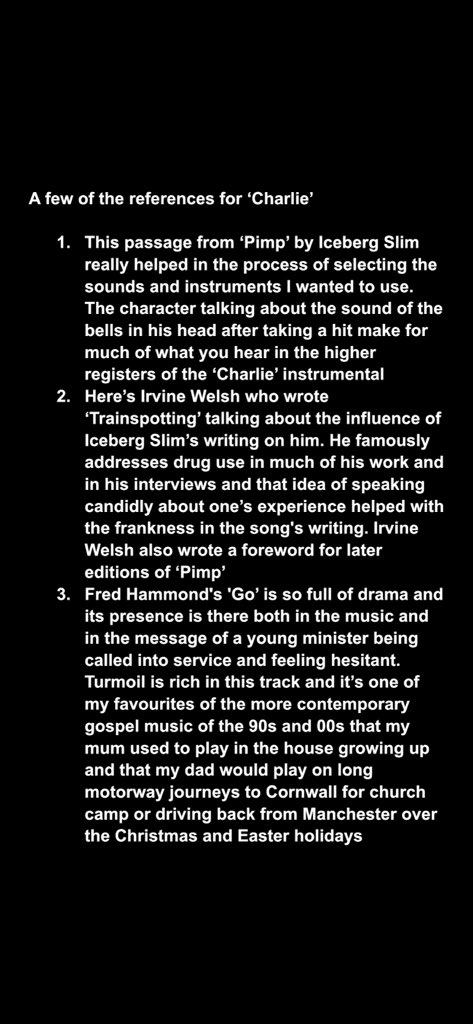 JamesMassiah's tweet image. A few of the references for ‘Charlie’ youtu.be/x0XKGzqF35U?si…