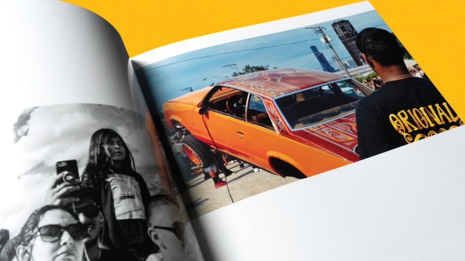 creativeboom's tweet photo. A new book designed by Span pays homage to lowrider culture 👀 🚗  https://t.co/vZC9Ulr2nd https://t.co/Oq4Q3XXY40