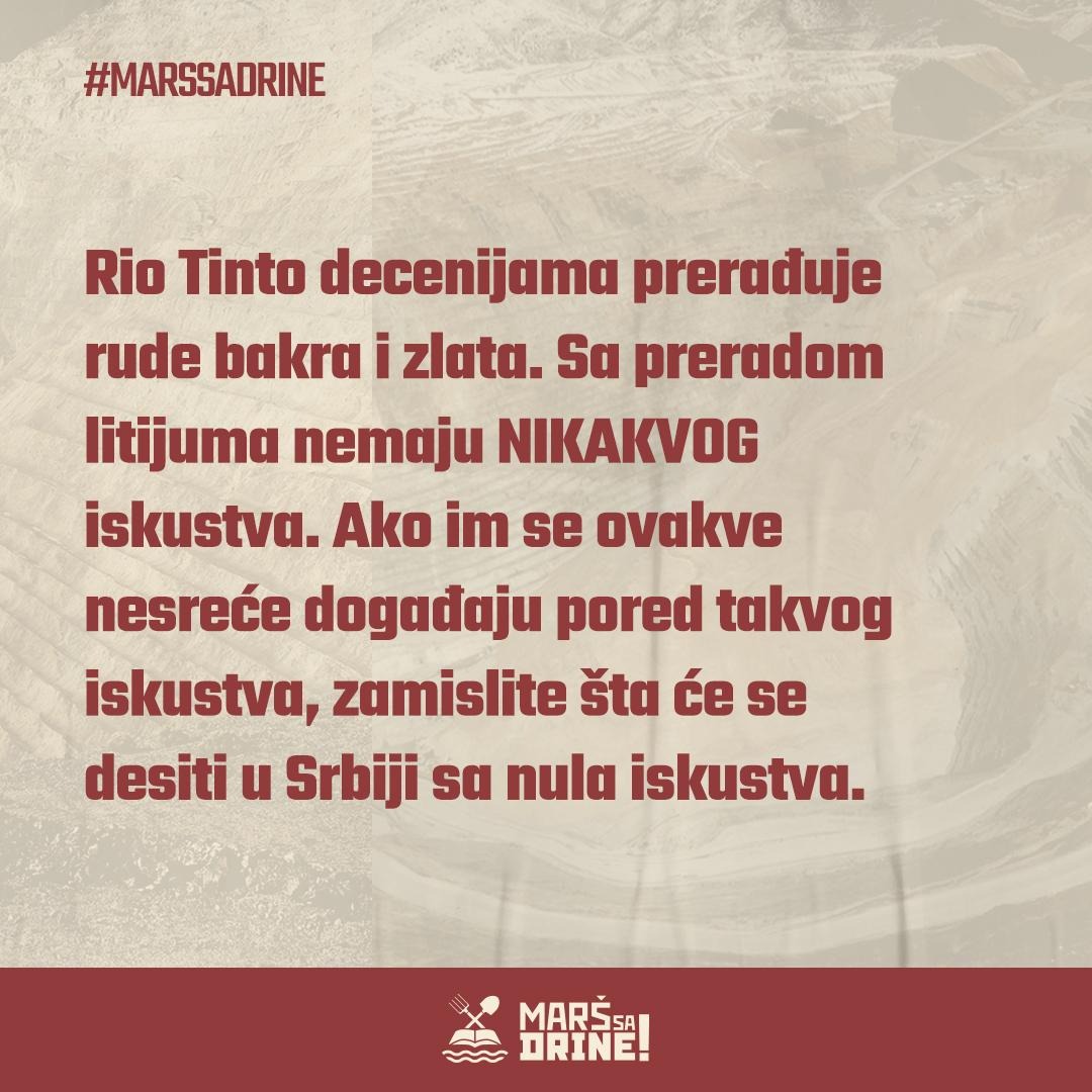 This is the experienced @RioTinto when mining copper - amputations, sulphur and diesel spillages, electrocutions.
What can we expect in Jadar where they plan to mine lithium which they have never mined before? #MarsSaDrine