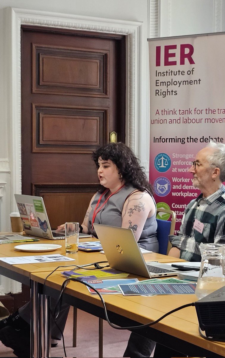 A great fringe event yesterday at #STUC24: ‘No More Hot Air - Workers Will Win a Just Transition’. Thanks to everyone who came along & contributed to a fascinating & important discussion. You can read more about the IER’s work on a Just Transition here: ier.org.uk/working-for-cl…
