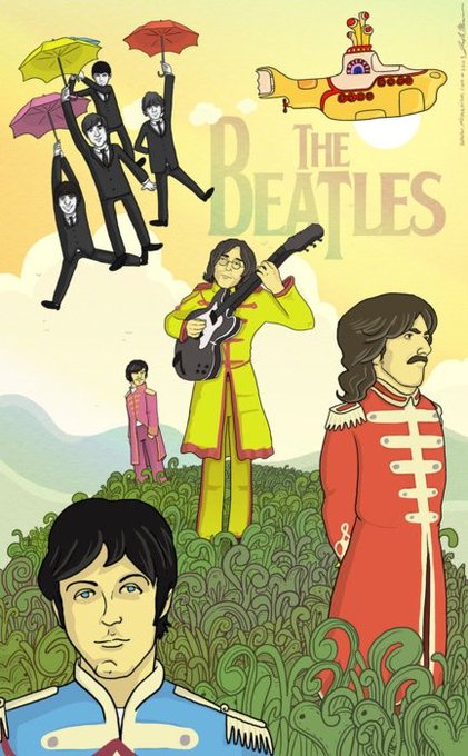 Who was the wittier Beatle, Lennon or Harrison? #Beatles #TheBeatles