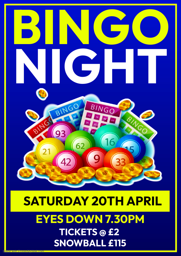 ⭐ 𝐅𝐀𝐌𝐈𝐋𝐘 𝐁𝐈𝐍𝐆𝐎 𝐍𝐈𝐆𝐇𝐓 ⭐ A reminder that our Family Bingo Night is this coming Saturday. There are cash prizes to be won and our snowball is at £115. 💙 Our Crest, Our Club, Our Community, Our Cae 💙 #WeAreTheCae #MoreThanAClub