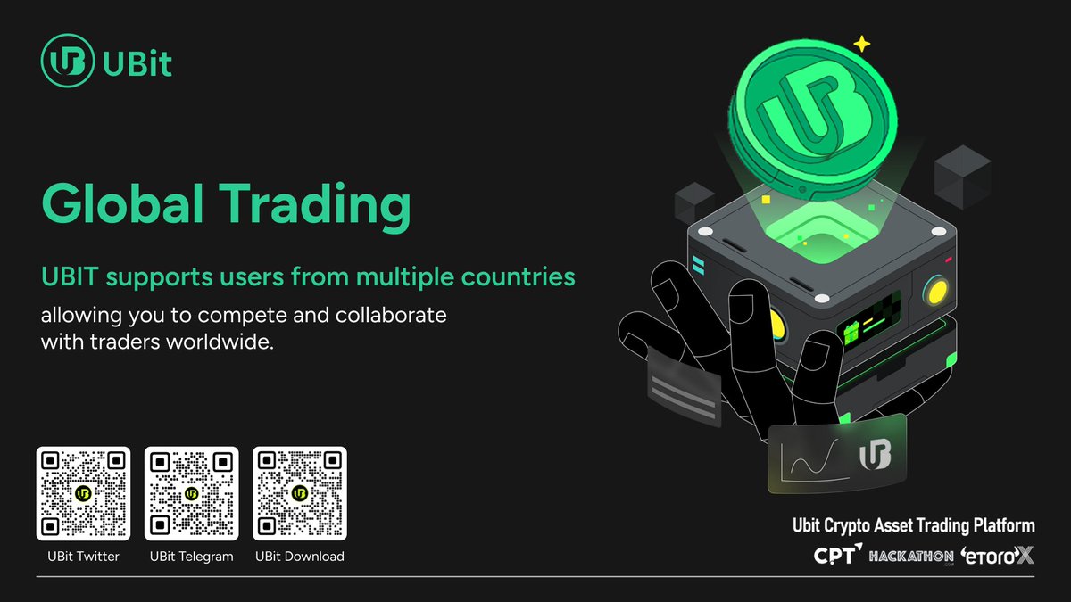 Wherever you are in the world, #UBIT is your global trading partner. #GlobalTrading