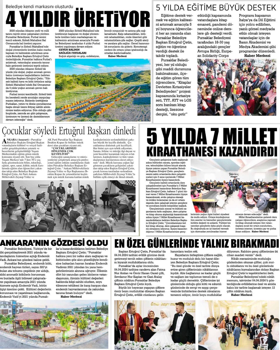 Basında Pursaklar📰
@Ertugrulcetin06 #pursaklar #press #news #NewsBreak #Newspaper #haberler #haber #basın