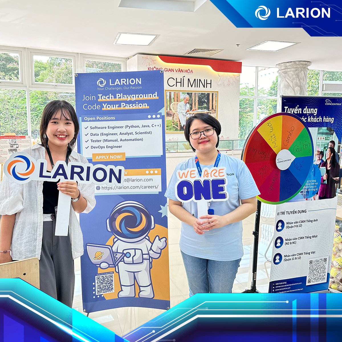 LARIONJSC's tweet photo. The "𝐂𝐚𝐫𝐞𝐞𝐫 𝐎𝐩𝐩𝐨𝐫𝐭𝐮𝐧𝐢𝐭𝐢𝐞𝐬 𝐢𝐧 𝐈𝐧𝐟𝐨𝐫𝐦𝐚𝐭𝐢𝐨𝐧 𝐓𝐞𝐜𝐡𝐧𝐨𝐥𝐨𝐠𝐲" Seminar, where we connected with aspiring IT talent, shared career insights, and showcased opportunities at LARION.
Need to access wide pool of top IT Talent? We are here to help! https://t.co/9qUWyYAcIG