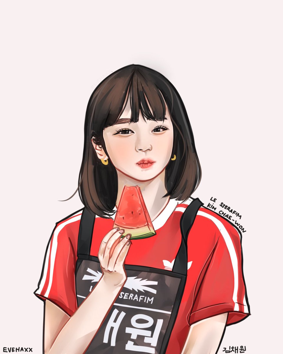 Kim chae-won fanart. 
. 
#fanart #LE_SSERAFIM  #CHAECHELLA #chaewon #drawing