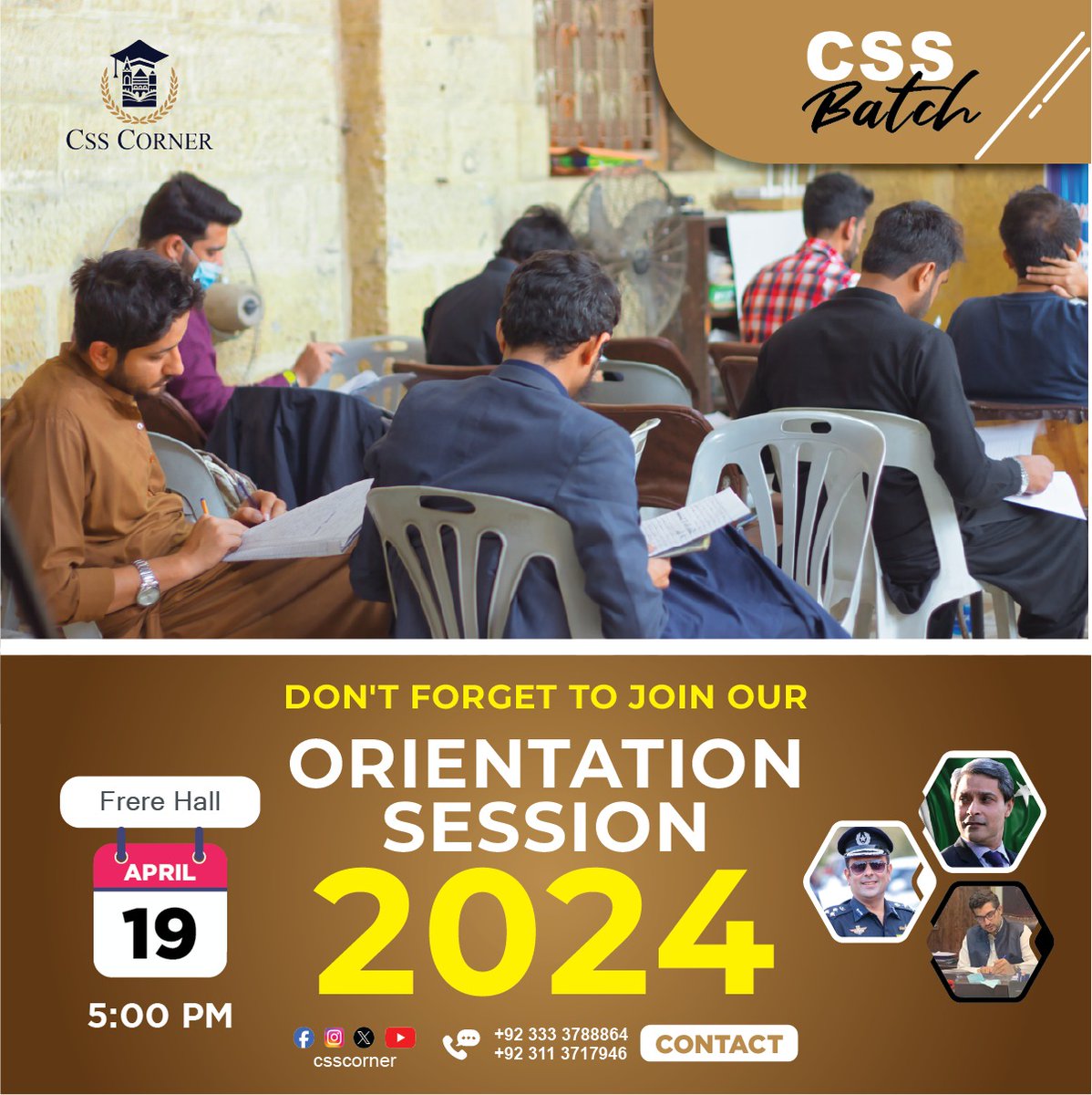 CSSCorner's tweet image. Join us for an exciting orientation session!
Don't miss out on our orientation session for the 2024 batch, happening at Frere Hall Campus on April 19th.
Registration link 👇🏻
docs.google.com/forms/d/e/1FAI…
#csscorner #orientation #session #batch #new #batch2024 #css2024 #join #april