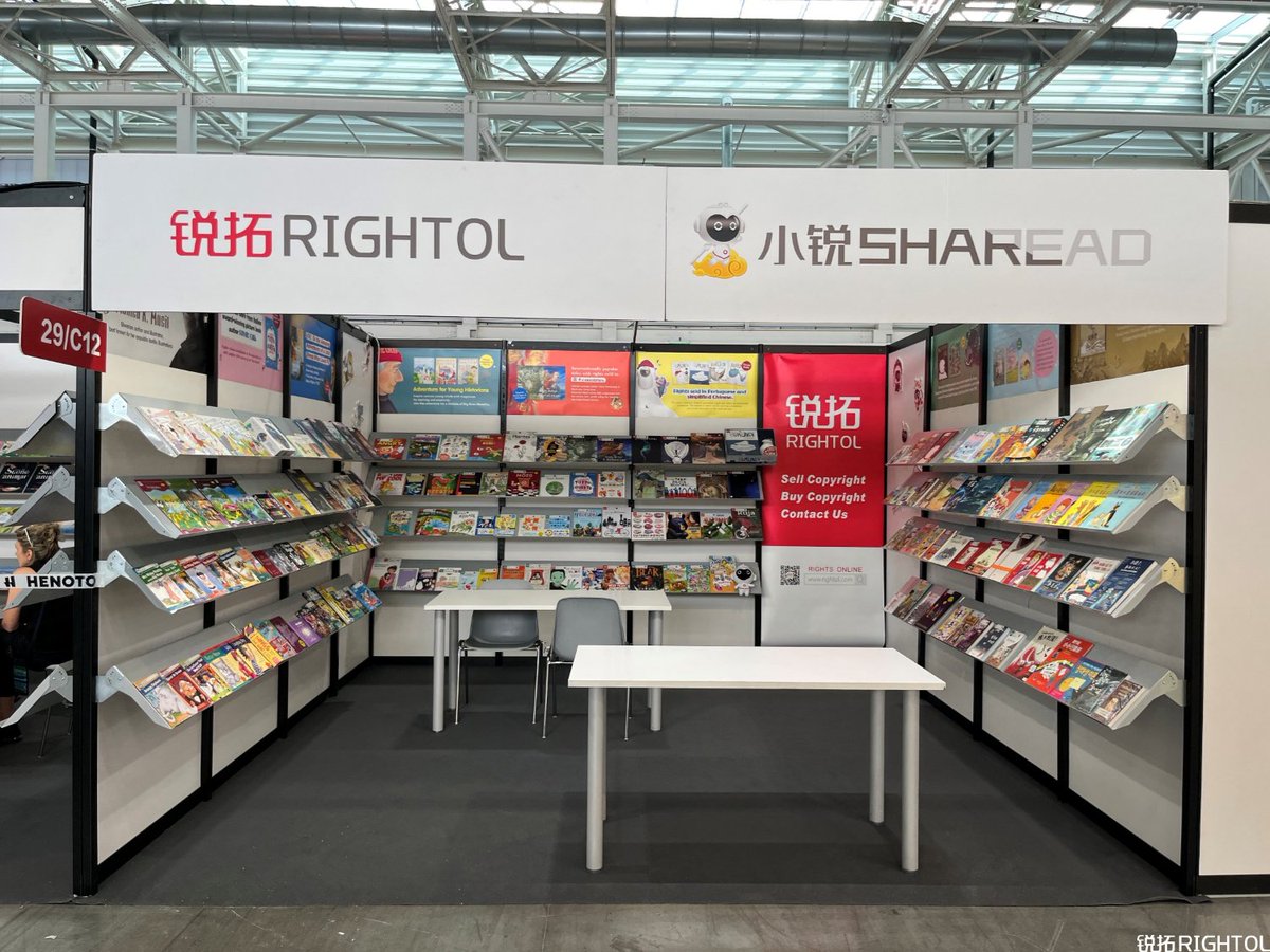 RightolMedia's tweet photo. Following up Frankfurt book fair last year, Rightol has set up our own stands as well in Bologna book fair for the first time. Four days passed very quickly. We look forward to our next meetings with old and new friends soon.
#BCBF24 https://t.co/mnWo863L9J
