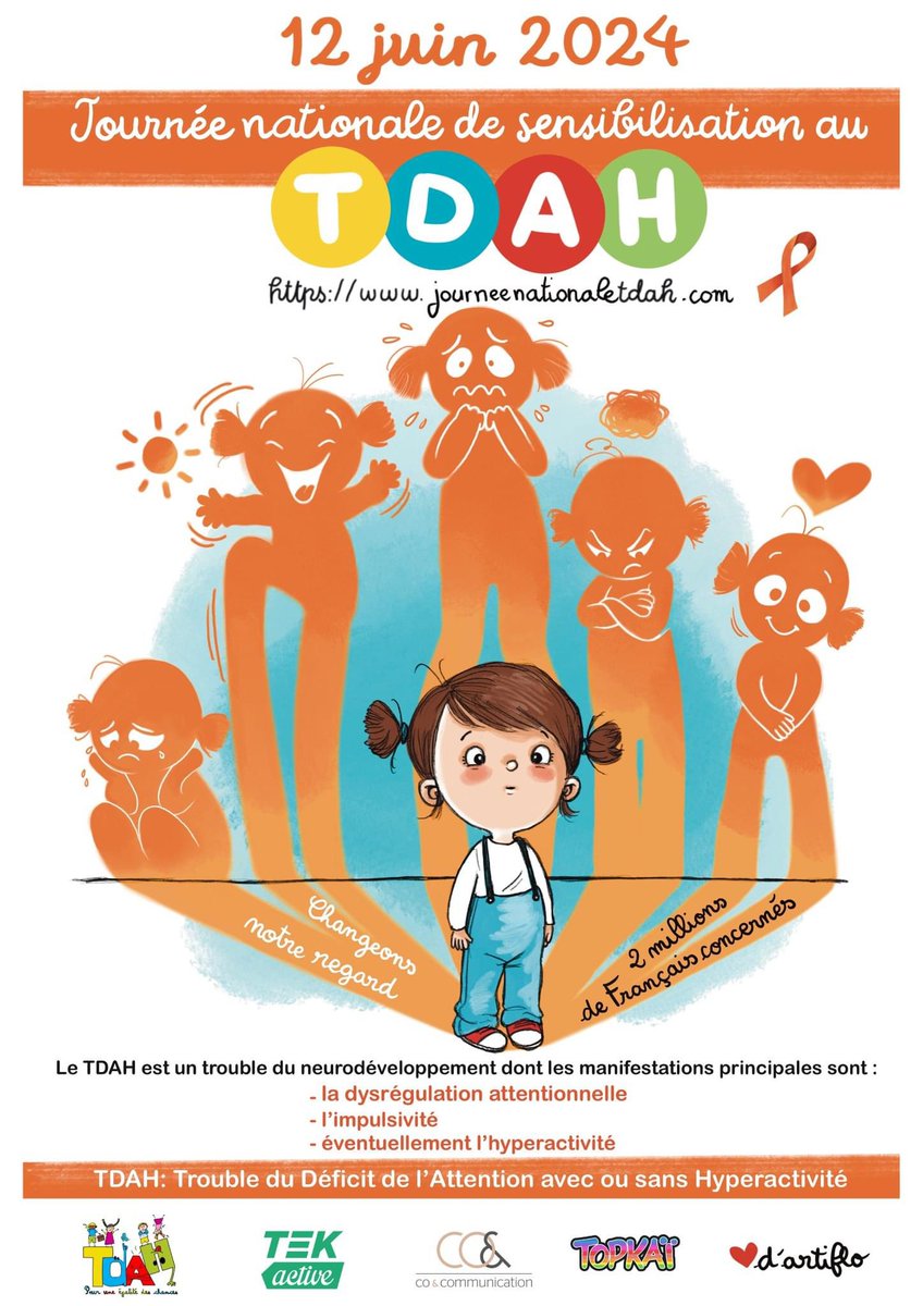 CentreLac's tweet photo. Journée nationale du trouble déficit de l'attention avec ou sans hyperactivité ! https://t.co/utGvi9tI9P
